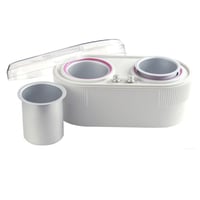 Twincan Double Wax Melter: Ideale per 400 grammi e 800 grammi di cera in scatola o in grani